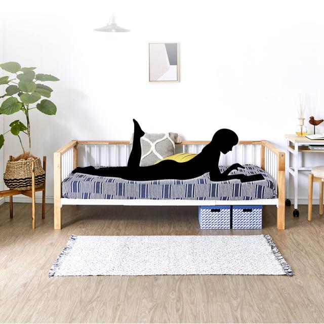 Edith アイアンデイベッド ショートセミシングル 11cm厚ポケットコイルマットレス付 スチール 木 異素材コンビベッドの通販はau Pay マーケット 家具のインテリアオフィスワン