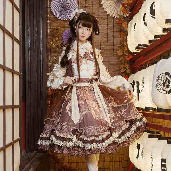 星系　2カラー かわいい　ワンピース ゴスロリ 衣装　ドレスlolita