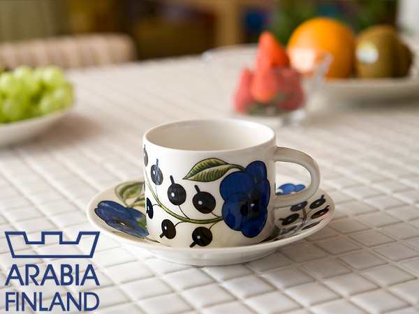 アラビア arabia パラティッシ ティーカップ＆ソーサー0.28L （ 8947