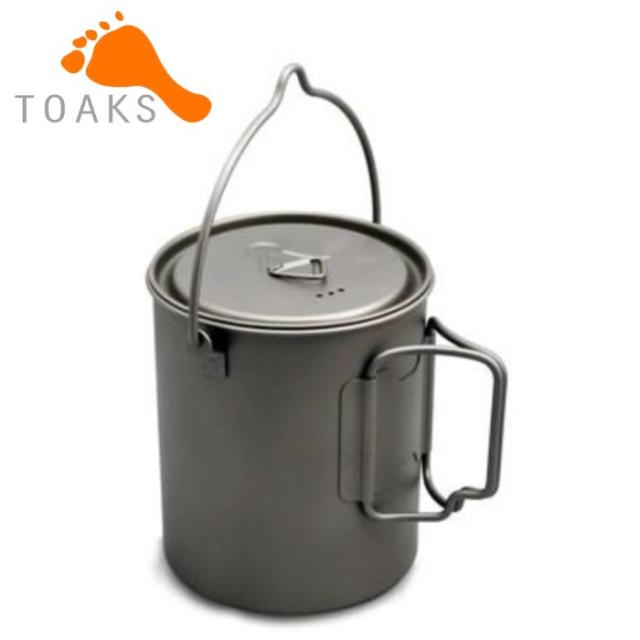 トークス TOAKS POT-750-BH チタン製 ポット ベイルハンドル 750mlの通販は