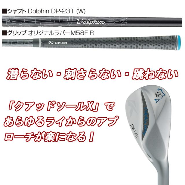 DW-123　クロム　キャスコ　ドルフィンウェッジ　シルバー　ゴルフクラブ_3