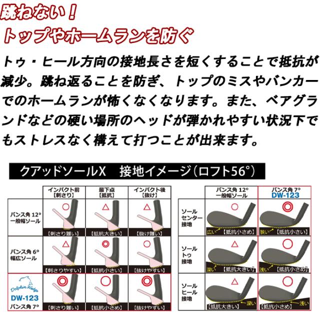 DW-123　クロム　キャスコ　ドルフィンウェッジ　シルバー　ゴルフクラブ_7