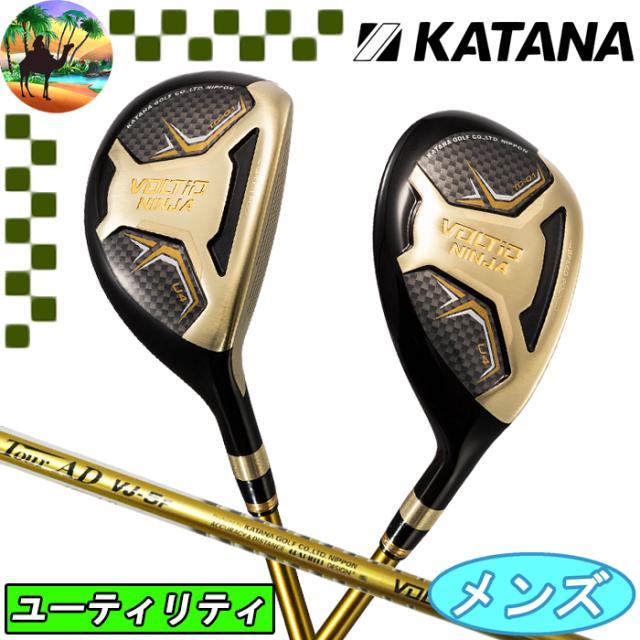 KATANA GOLF　ボルティオ ニンジャ TG-01　ユーティリティ　TOUR AD VJ-5F　カタナ　ゴルフクラブ　VOLTIO NINJA