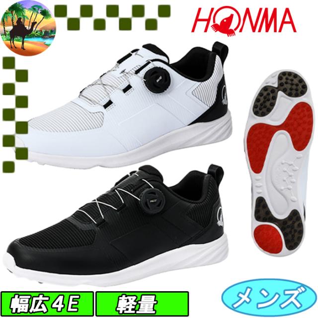 SR12403　ホンマゴルフ　スパイクレスシューズ　4E　ダイヤル式　HONMA GOLF　の通販は 7,568円