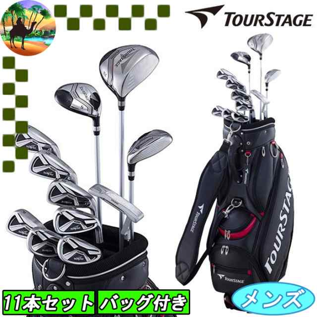 V6000　ブリヂストンゴルフ　11本セット　キャディバッグ付き　スターターセット　ゴルフクラブ　BRIDGESTONE GOLF　の通販は