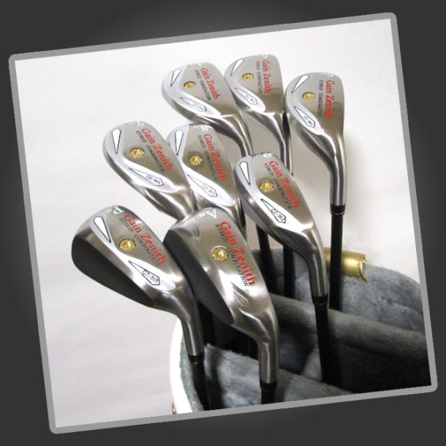 ゲインゼニス ユーティリティーアイアン 6本セット カーボンシャフト