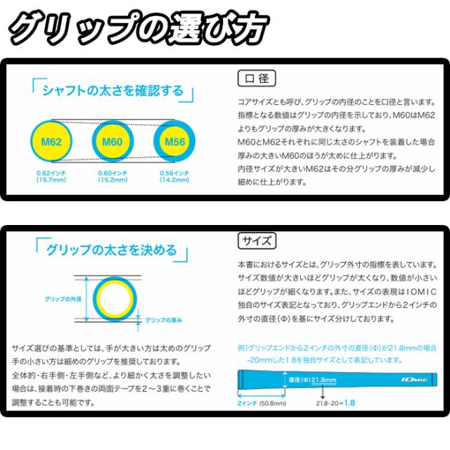 【8本セット】 IOMIC　イオミック　スティッキー2.3　ちょっと太め　スタンダード　ゴルフグリップ　まとめ買い　_3