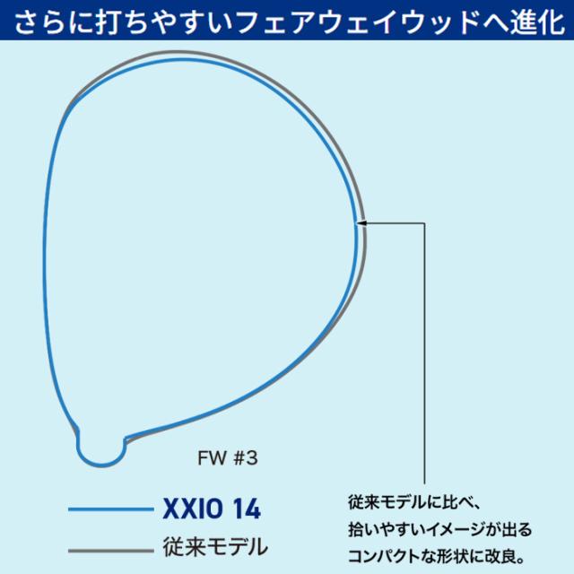 XXIO14　ゼクシオ14　フェアウェイウッド　MP1400カーボン　ゴルフクラブ　FW　【XXIO14】【MEN】　_7