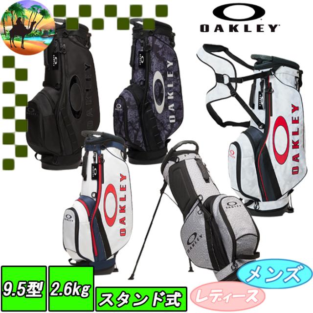 OAKLEY スカルキャディバッグスタンド 武*山様 Oakley オークリースカル&かすれライン模様スタンドキャディ