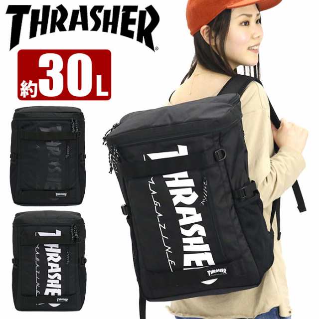 限定ノベルティポーチ付き リュック メンズ 30l Thrasher スラッシャー 21 春夏 新作 リュックサック スクエアリュック 大容量 レの通販はau Pay マーケット バッグ スーツケースのbellezza ベレッツァ