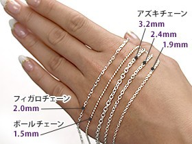 フィガロチェーン(幅2.0mm/全長60cm) メール便対応可 シルバー925 ネックレス ガムランボール バリ雑貨 インテリア ココバリ アジアンの通販はau  PAY マーケット - バリ雑貨のお店ココバリ au PAY マーケット店 | au PAY マーケット－通販サイト