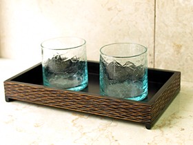 Modern Asian Series Tray(トレイ)(27×16cm)   アジアン雑貨 バリ おしゃれ リゾート バリ雑貨 インテリア ココバリ アジアン雑貨 バリ雑貨 ホテル リゾート おしゃれ インテリアの通販は