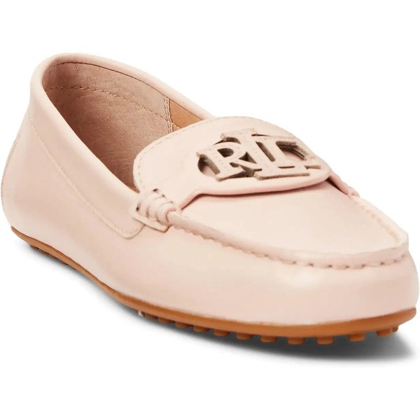 ラルフローレン レディース スリッポン・ローファー シューズ Brynn Driver Loafer Light Pink｜au PAY マーケット