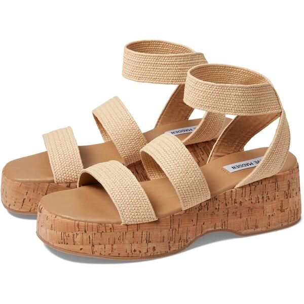 スティーブ マデン レディース ヒール シューズ Sashes Sandal Raffia｜au PAY マーケット