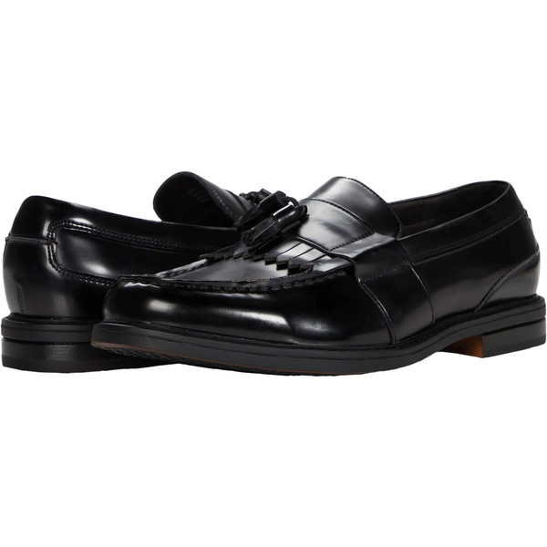 売れてます ノンブッシュ メンズ スリッポン ローファー シューズ Keaton Moc Toe Kiltie Tassel Loafer Black Polished 格安 アウトレット Transparencia Hospitaljaen Gob Pe