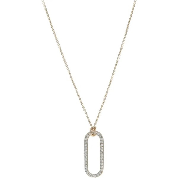 ラルフローレン レディース ネックレス・チョーカー・ペンダントトップ アクセサリー Pave Link Snake Chain Pendant  Necklace Gold/Crys｜au PAY マーケット