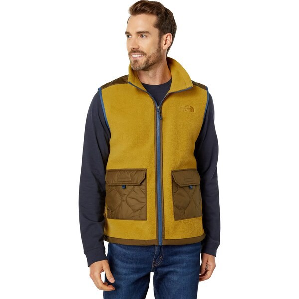 ノースフェイス メンズ コート アウター Royal Arch Vest Mineral Gold/Military Olive/Shady  Blue｜au PAY マーケット