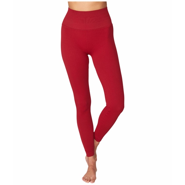 deep red leggings