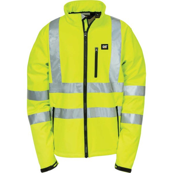 yellow shell jacket