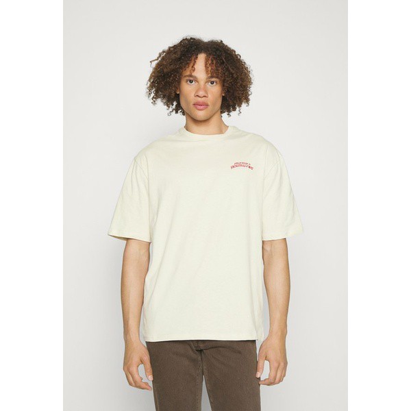 ユアターン メンズ Tシャツ トップス Print T-shirt - beige beigeの