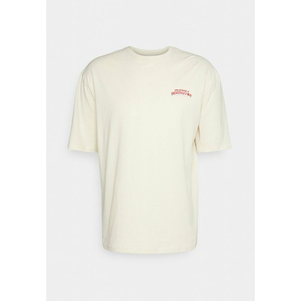 ユアターン メンズ Tシャツ トップス Print T-shirt - beige beigeの