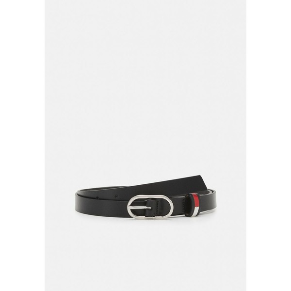 トミーヒルフィガー ベルト レディース アクセサリー OVAL BELT - Belt - black 4mwPJZL57m, レディースファッション  - centralcampo.com.br