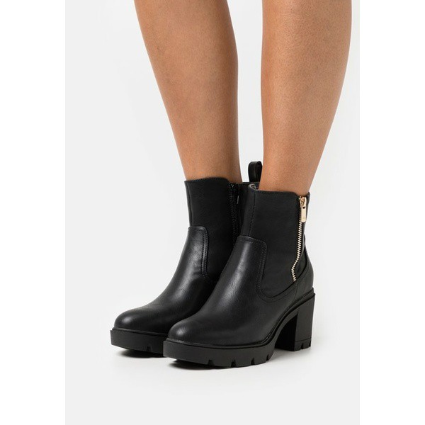 アンナ フィールド レディース ブーツ シューズ Platform ankle boots - black blackの通販は