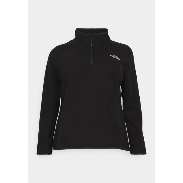 ノースフェイス レディース パーカー・スウェットシャツ アウター PLUS 100 GLACIER 1/4 ZIP - Fleece jumper -  black black｜au PAY マーケット