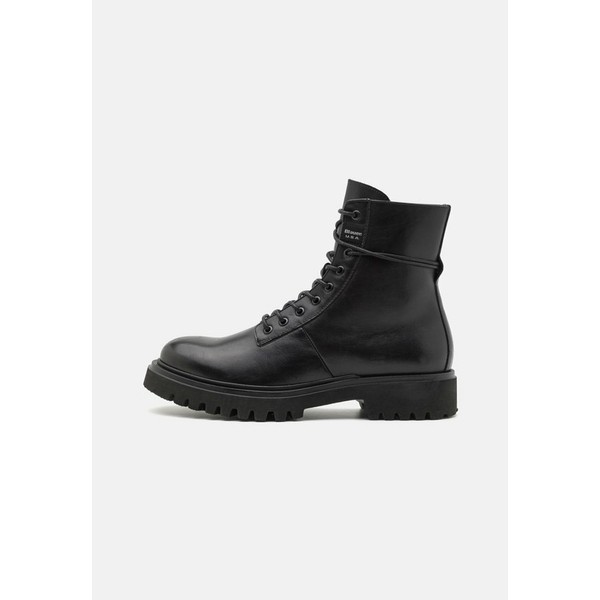 ブラウアー メンズ ブーツ シューズ FLYNN Lace-up ankle boots black