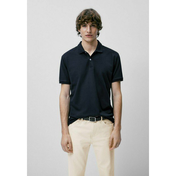 マッシモ ドゥッティ メンズ Tシャツ トップス Polo shirt - dark blue-