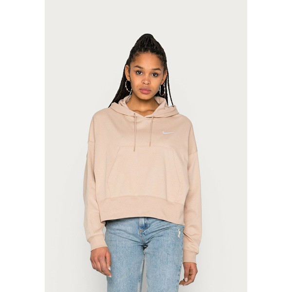 ナイキ レディース パーカー・スウェットシャツ アウター HOODIE OVER SIZED - Hoodie - hemp/white hemp/whiteの通販はau  PAY マーケット - asty