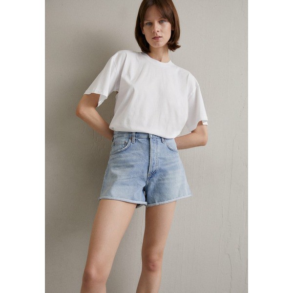 アゴルド レディース デニムパンツ ボトムス DEE Denim shorts hazard