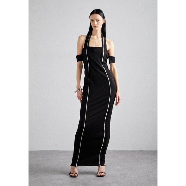 ゲーエムベーハー レディース ワンピース トップス LONG DRESS WITH