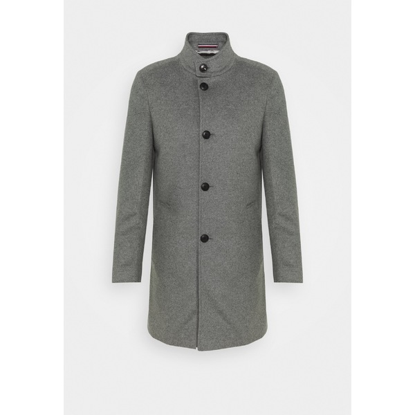 トミー ヒルフィガー メンズ コート アウター Solid Stand Up Collar Coat Classic Coat Grey Greyの通販はau Pay マーケット Asty