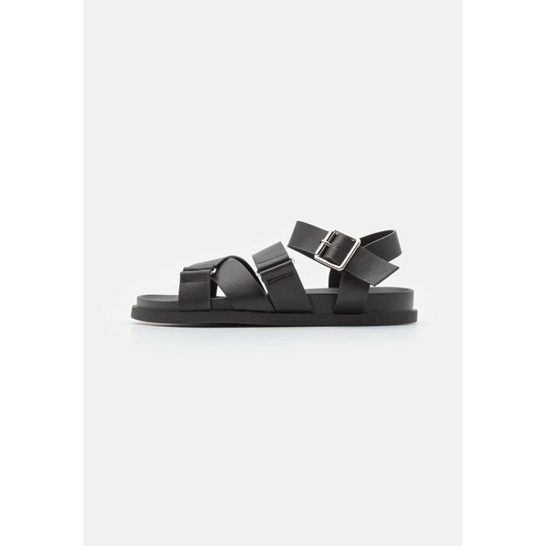 ピア ワン メンズ サンダル シューズ UNISEX - Sandals - black black