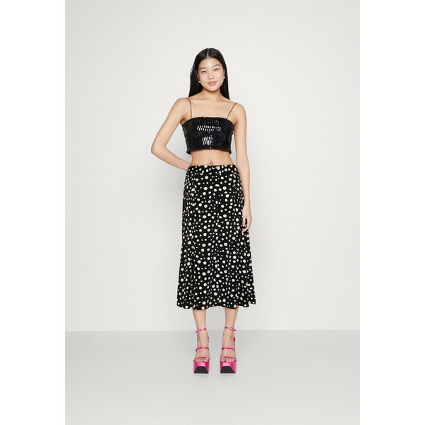 モンキ レディース スカート ボトムス SIGRID SKIRT Maxi skirt black