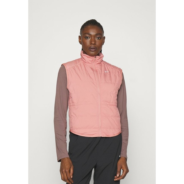 ナイキ レディース ジャケット＆ブルゾン アウター SWIFT VEST - Waistcoat - red stardust red stardust/light pinkの通販は