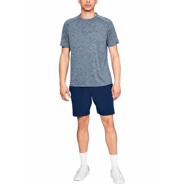 アンダーアーマー メンズ Tシャツ トップス UA TECH 2.0 SS TEE - Basic T-shirt - blue grey blue grey/dark blueの通販は