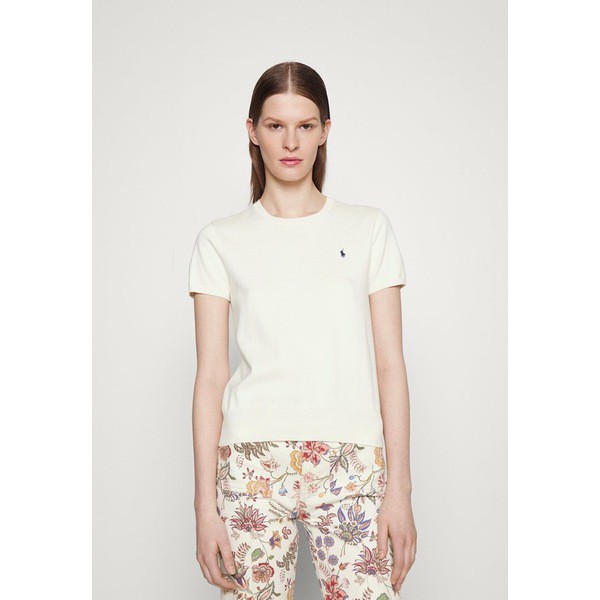 ラルフローレン レディース Tシャツ トップス CREW - Basic T-shirt - collection cream collection cream/beigeの通販は