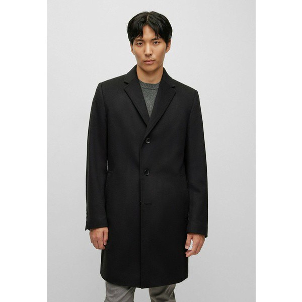 ボス メンズ コート アウター H-JARED Classic coat black one black