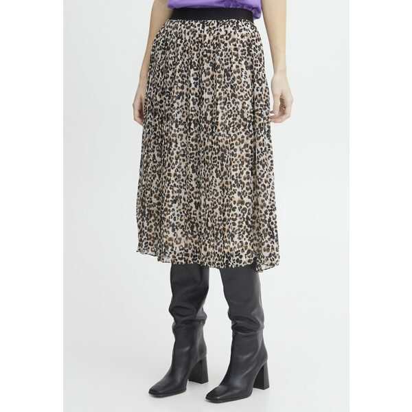 イチ レディース スカート ボトムス IHNALLA A-line skirt leo mix leo