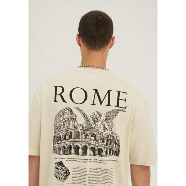 ユアターン メンズ Tシャツ トップス ROME TEE UNISEX - Print T-shirt