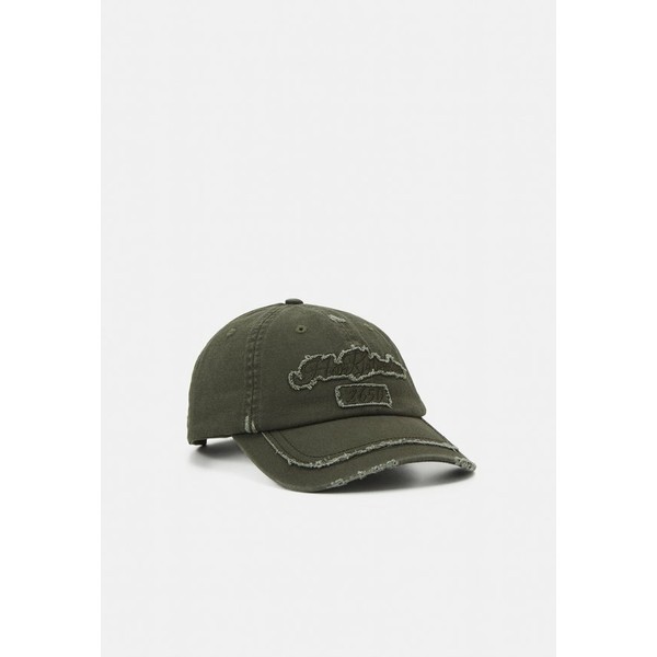 ハン コペンハーゲン メンズ 帽子 アクセサリー DISTRESSED UNISEX - Cap - dark green dark greenの通販は