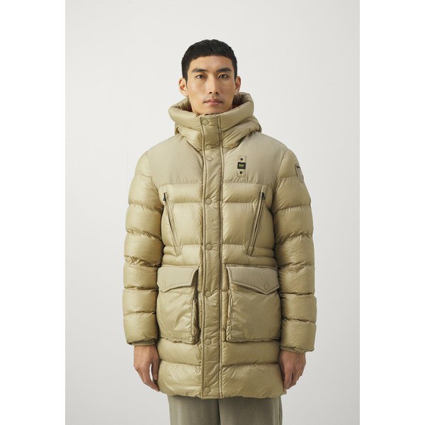 ブラウアー メンズ コート アウター Winter coat beige beige