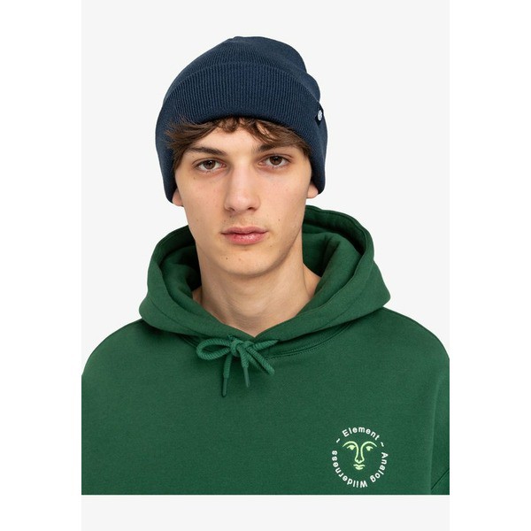 エレメント メンズ 帽子 アクセサリー CARRIER - Beanie - blue blueの通販は
