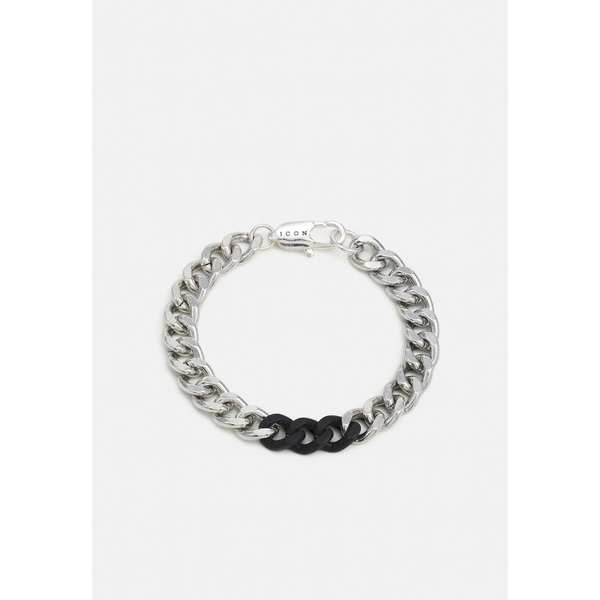 アイコンブランド メンズ ブレスレット バングル アンクレット アクセサリー Curb Chain Bracelet Bracelet Silver Coloured Silveの通販はau Pay マーケット Asty