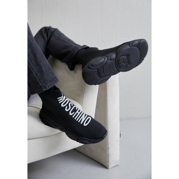 モスキーノ メンズ スニーカー シューズ TEDDY SHOES - High-top trainers - fantasy color  fantasy color/black｜au PAY マーケット