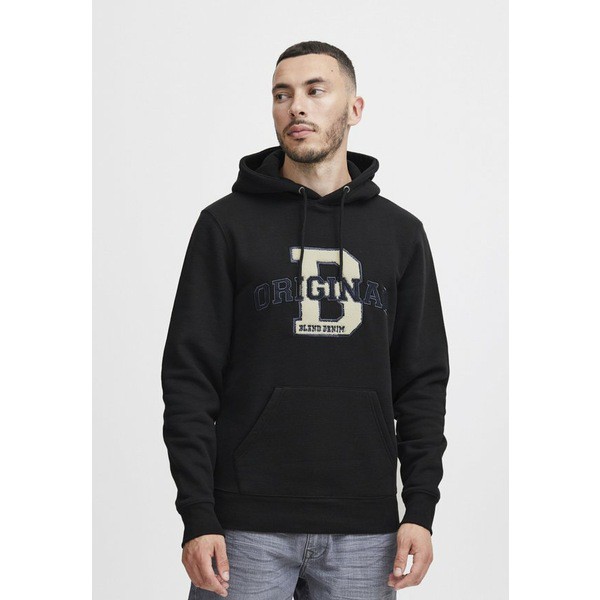 ブレンド メンズ パーカー・スウェットシャツ アウター Hoodie - black black｜au PAY マーケット