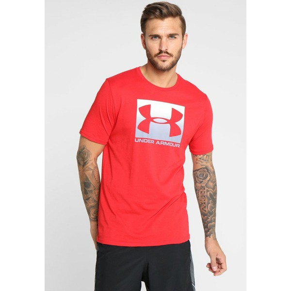 アンダーアーマー メンズ シャツ トップス BOXED SPORTSTYLE - Print T-shirt - red/steel red/steel/redの通販は 10,380円