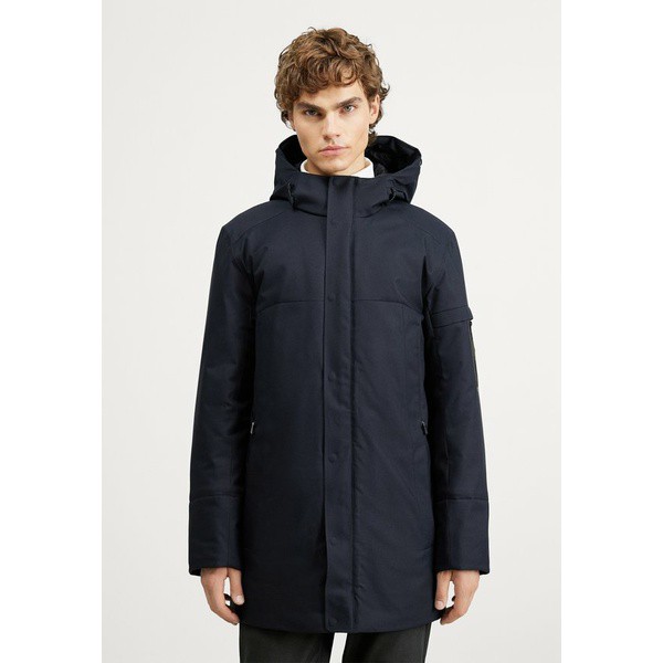 ボス メンズ コート アウター TERRA Parka dark blue dark blue